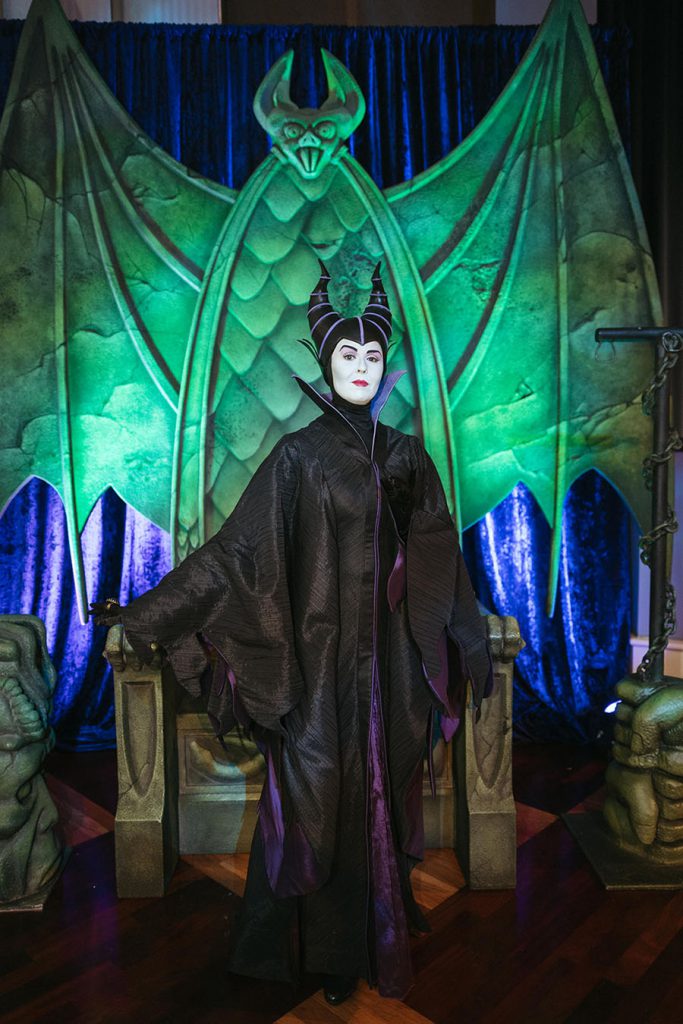 Maleficent at villains brunch