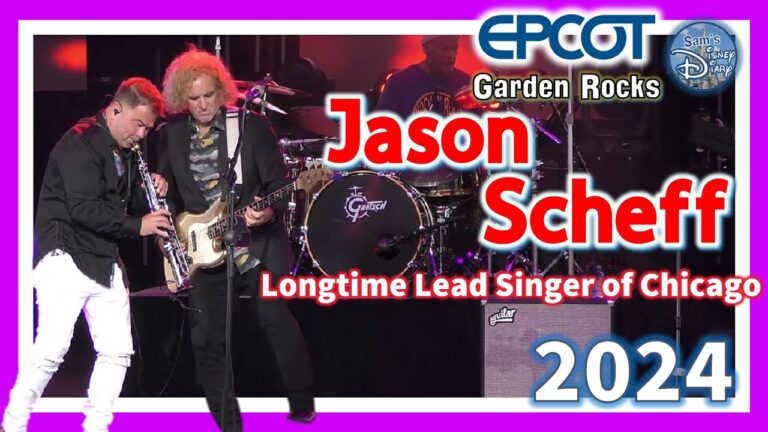Epcot Garden Rocks | Jason Scheff, Longtime Lead Singer of Chicago | 2024 | Live