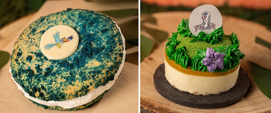 Zazu Ice Cream Sandwich and the You Follow Old Rafiki Cheesecake