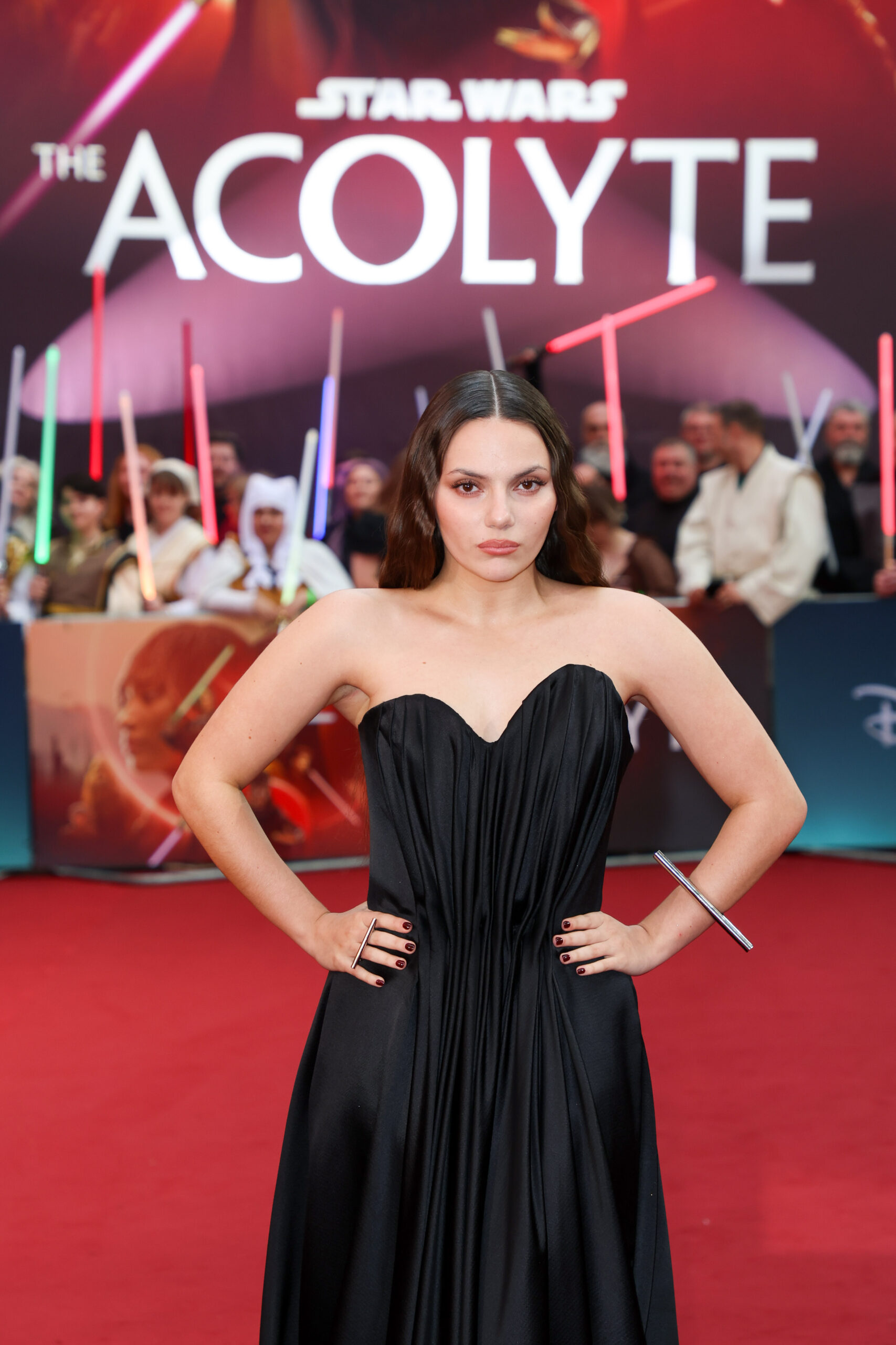 Dafne Keen Fernández attends the UK Premiere of Lucasfilm's 'The Acolyte' at Odeon Luxe Leicester Square in London, on May 28, 2024. (Photo by StillMoving.Net for Disney)