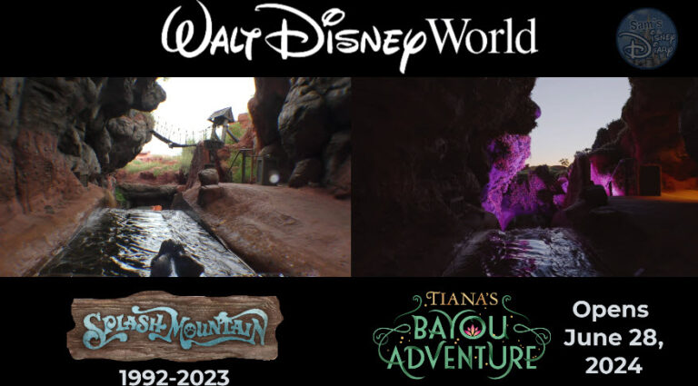 Side-by-Side: Splash Mountain vs. Tiana's Bayou Adventure - You Decide!