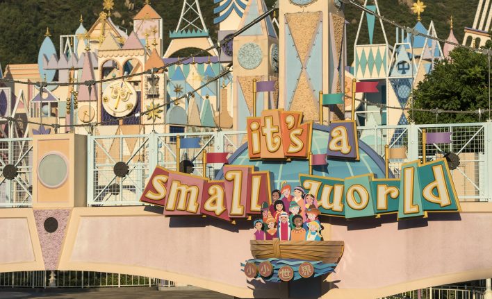 "it's a small world" at Hong Kong Disneyland 