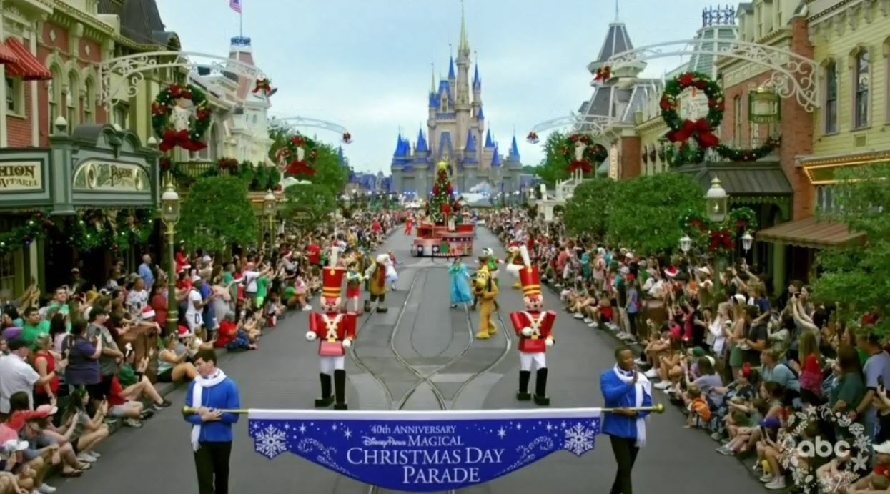 2023 Disney Parks Magical Christmas Day Parade 40th Anniversary