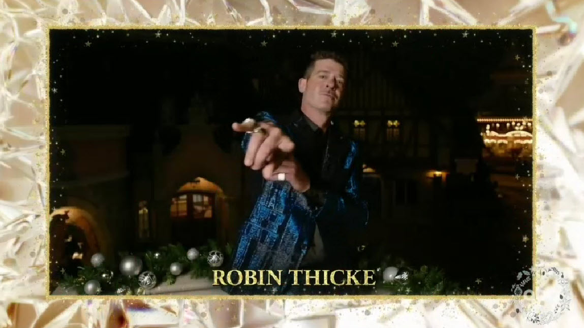 2023 Wonderful World of Disney Magical Holiday Celebration Robin Thicke