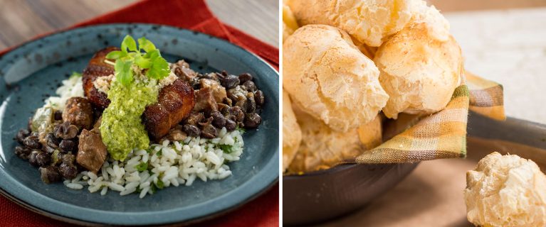 Feijoada; Pão de Queijo