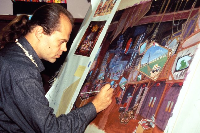 Young Joe Rohde pursuing art