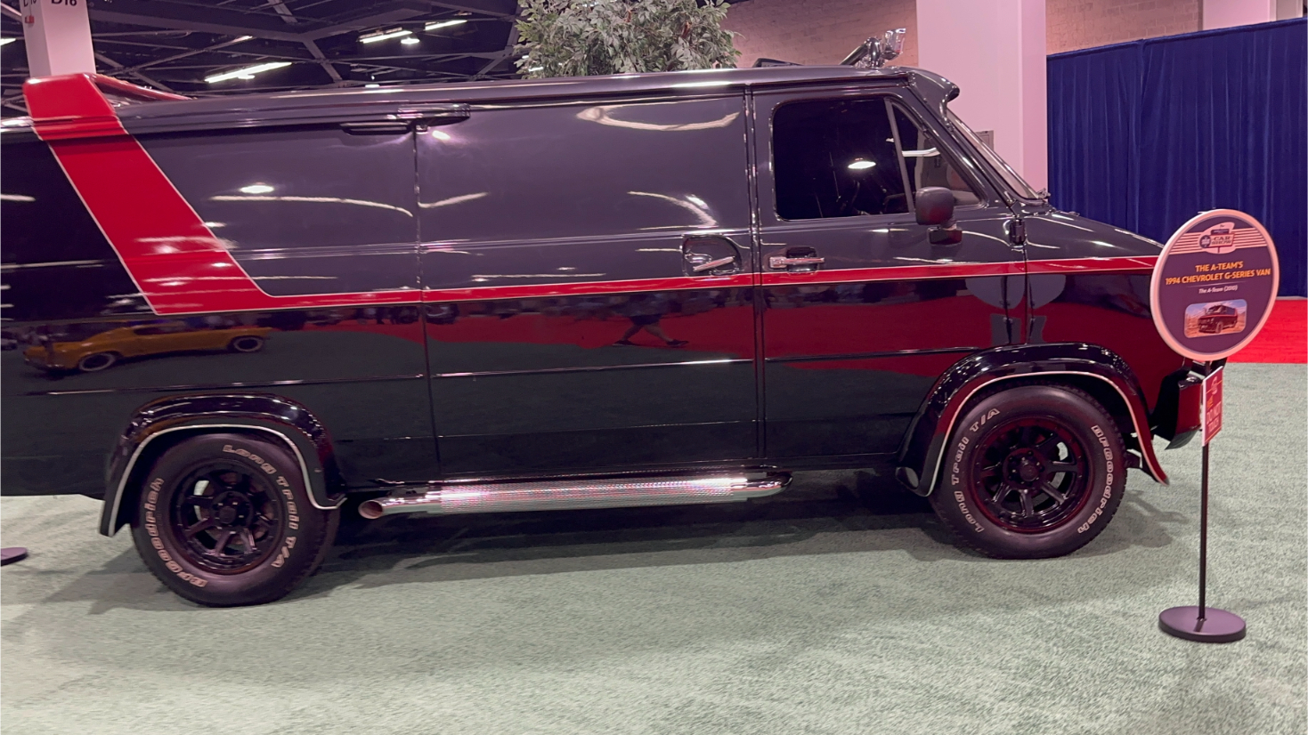 Walt Disney Archives Great Big Beautiful Car Show D23 2024 - The A-Team 1994 Chevrolet G-Series Van