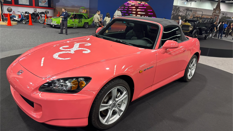 Walt Disney Archives Great Big Beautiful Car Show D23 2024 - Sharpay's 2008 Honda S2000 Convertible