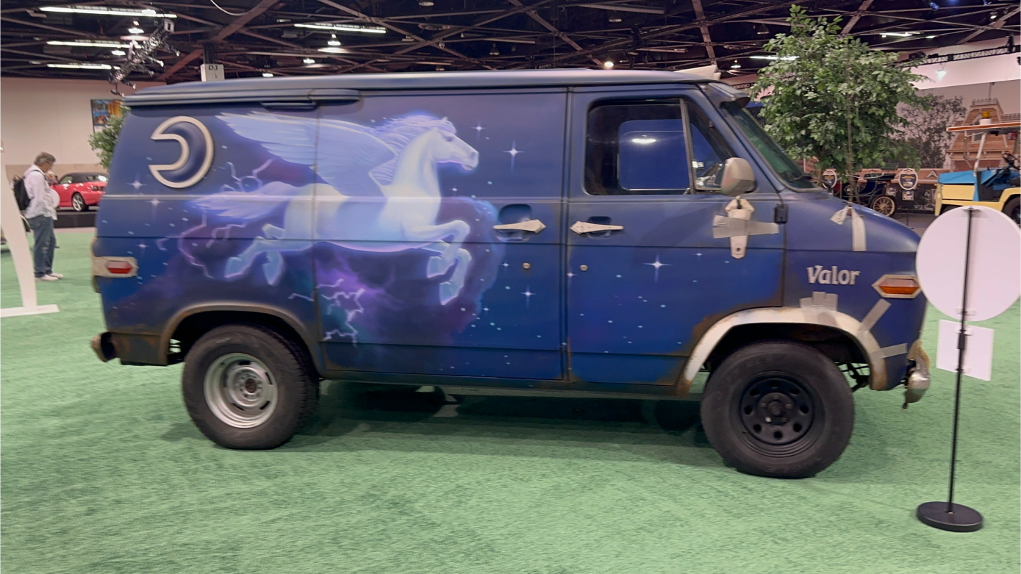 Walt Disney Archives Great Big Beautiful Car Show D23 2024 - Guinevere - Barley Lightfoot's Valor Van Touring Vehicle