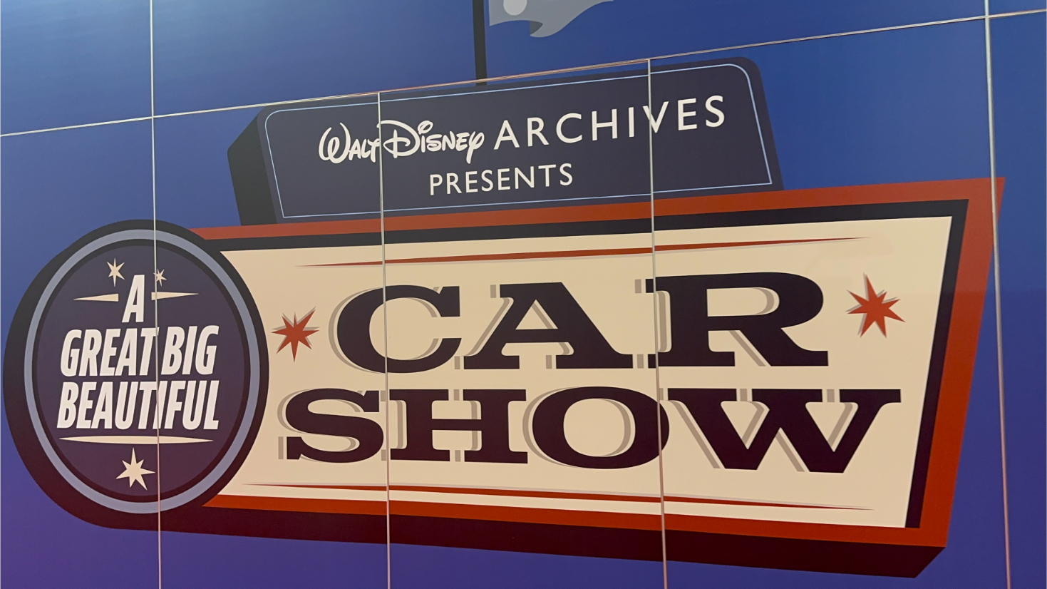 Walt Disney Archives Great Big Beautiful Car Show D23 2024