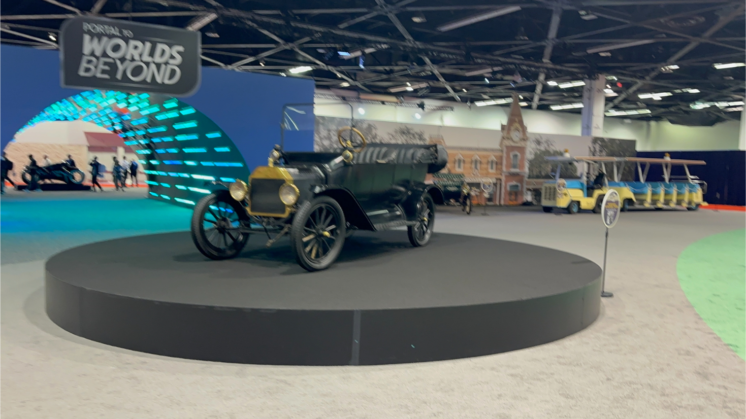 Walt Disney Archives Great Big Beautiful Car Show D23 2024 - Ned Brainard's 1915 Ford Model T Touring from the Abstinent Minded Professor