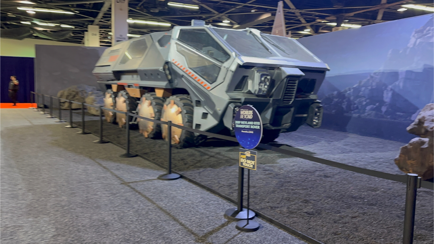 Walt Disney Archives Great Big Beautiful Car Show D23 2024 - 2089 Weyland RT01 Transport Rover from 2012 Prometheus