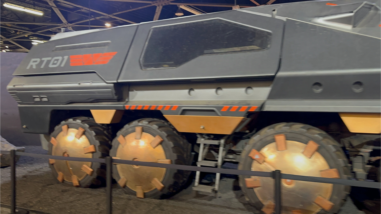 Walt Disney Archives Great Big Beautiful Car Show D23 2024 - 2089 Weyland RT01 Transport Rover from 2012 Prometheus