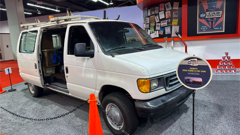 Walt Disney Archives Great Big Beautiful Car Show D23 2024 - Fern's 2006 Ford E-250 Van