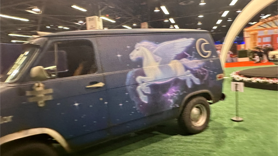 Walt Disney Archives Great Big Beautiful Car Show D23 2024 - Guinevere - Barley Lightfoot's Valor Van Touring Vehicle