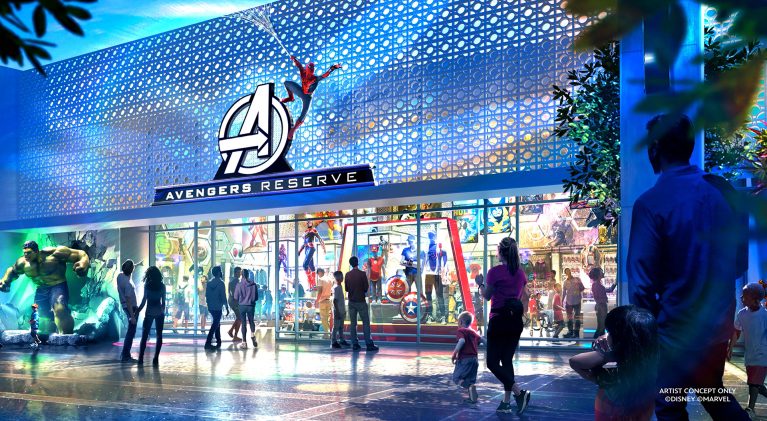 Avengers Reserve, an All-New Shop, Landing in Downtown Disney at Disneyland Resort