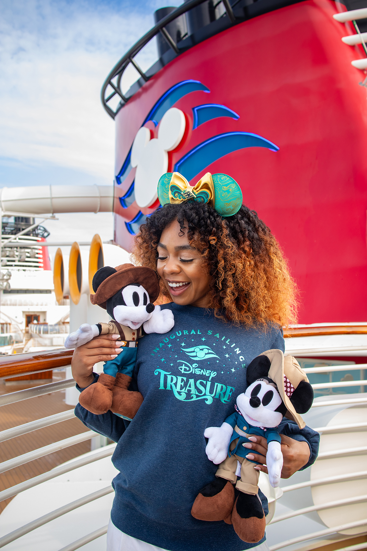 Melizza wearing the Disney Treasure Inaugural Collection