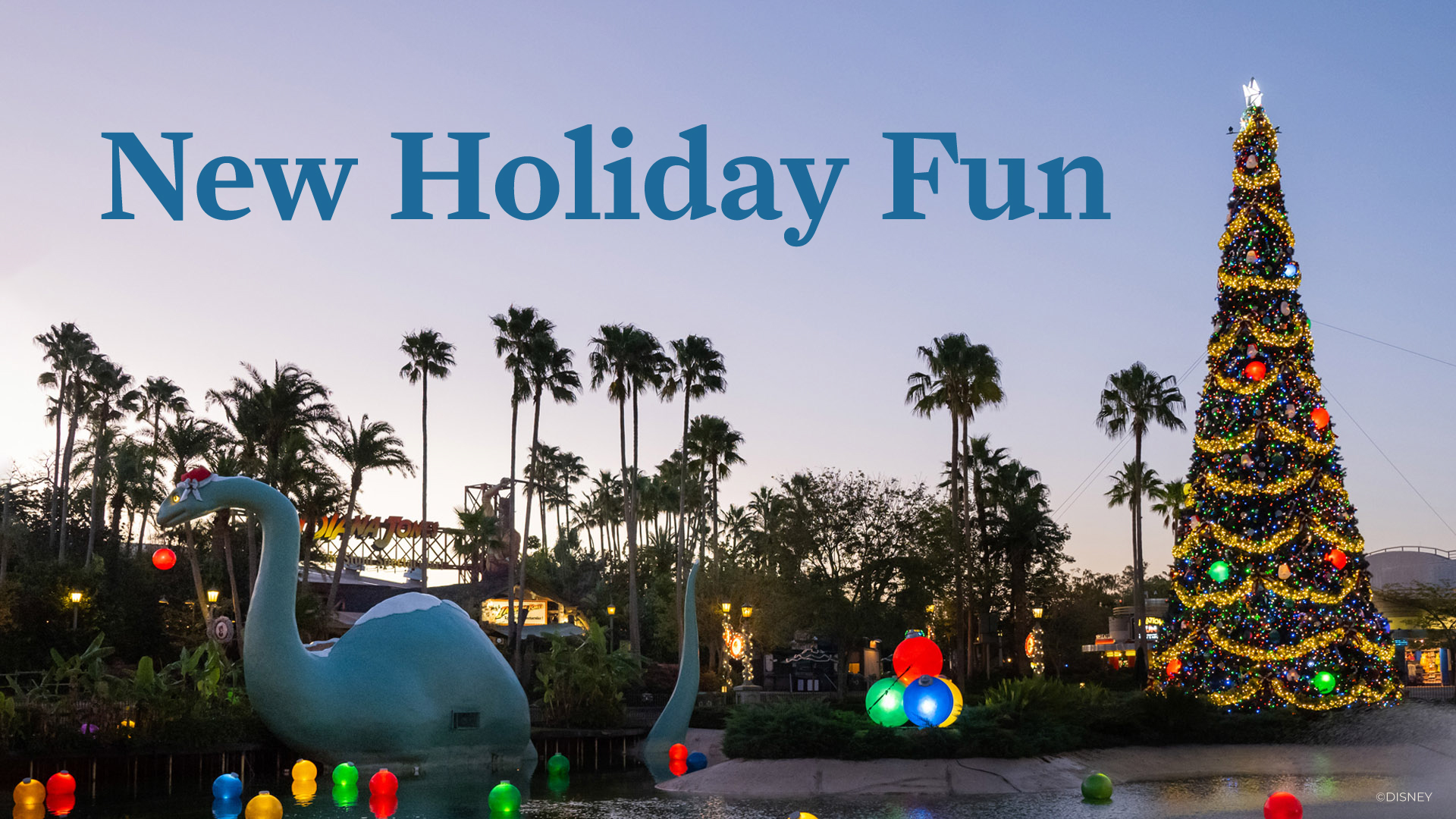 New Holiday Fun at Disney