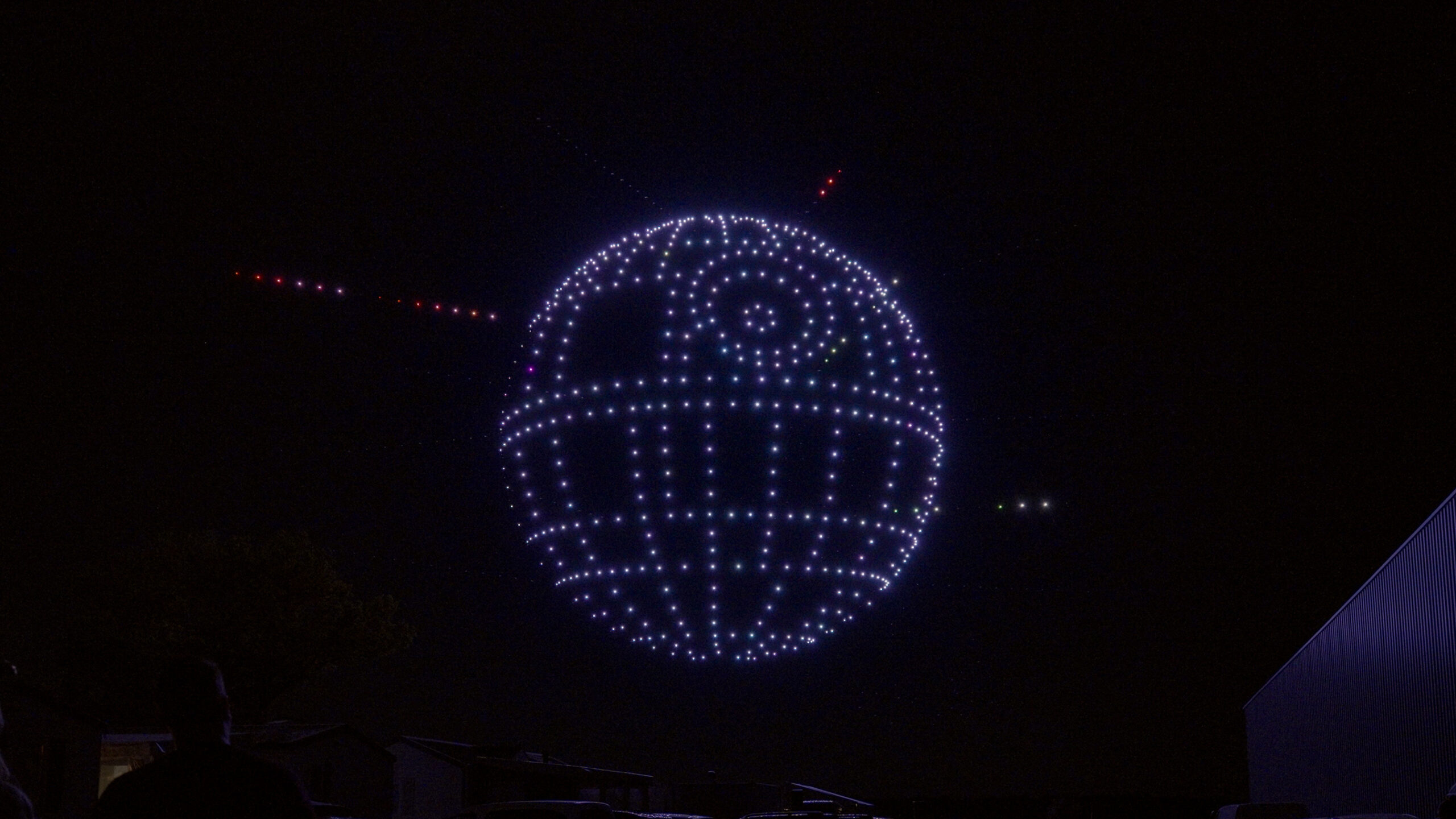 Dreams that Soar Drone Show Death Star