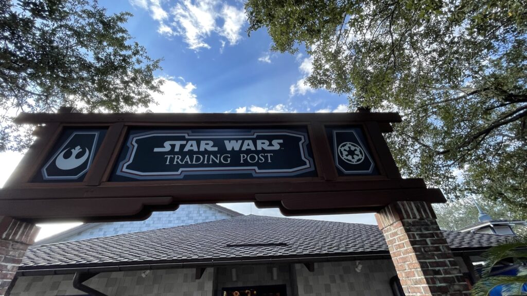 Star Wars Trading Post Merch as seen in Summer 2021