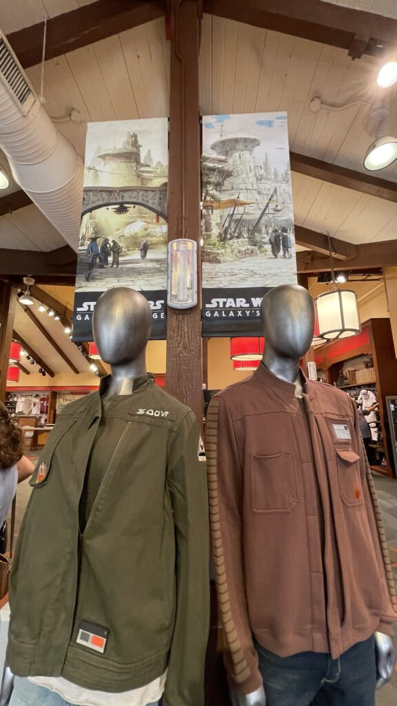 Star Wars Trading Post Merch as seen in Summer 2021