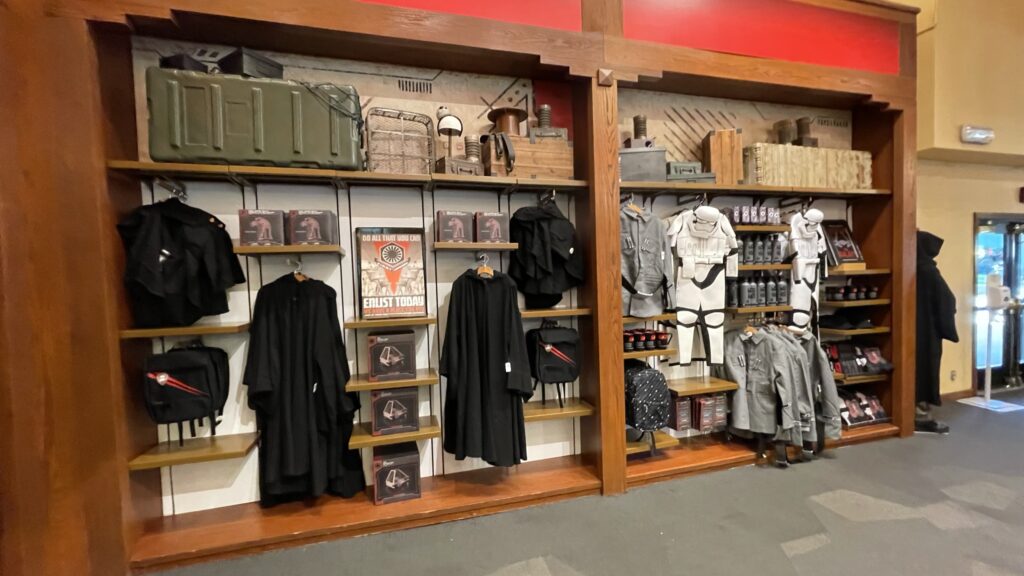 Star Wars Trading Post Merch as seen in Summer 2021