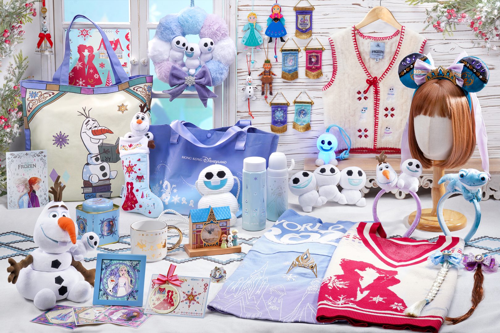 World of Frozen holiday merchandise