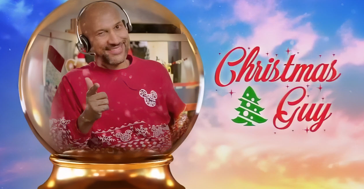 2020 Walt Disney World Christmas Day Parade aka Magical Christmas Celebration - Keegan-Michael Key is the Christmas Guy