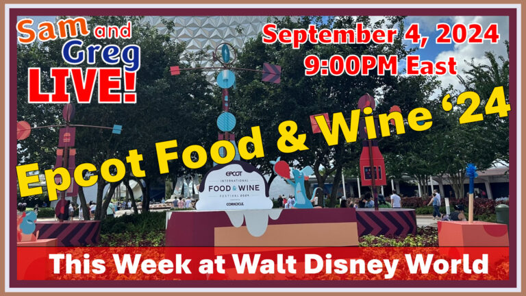 2024-09-04 This Week at Walt Disney World