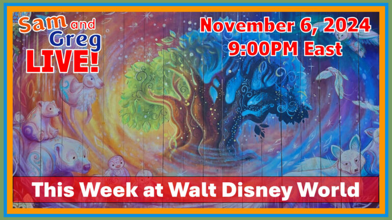 2024-11-06 This Week at Walt Disney World