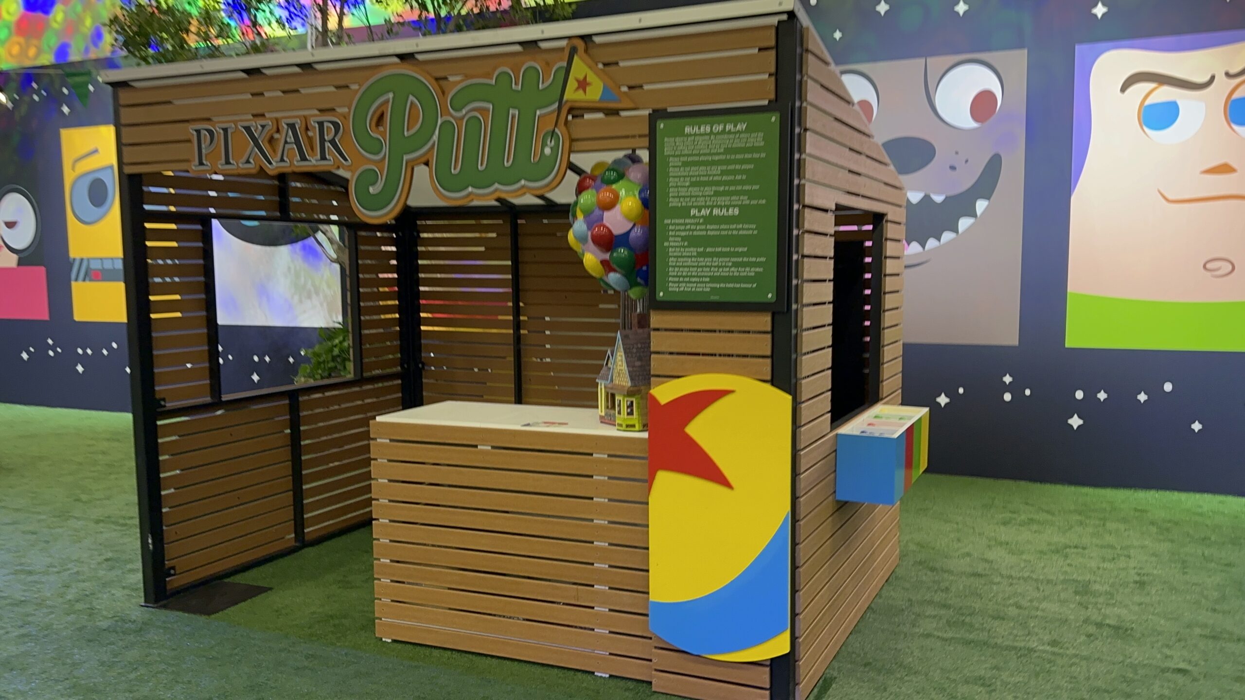 Pixar Putt Walkthrough | D23 Ultimate Disney Fan Event 2024