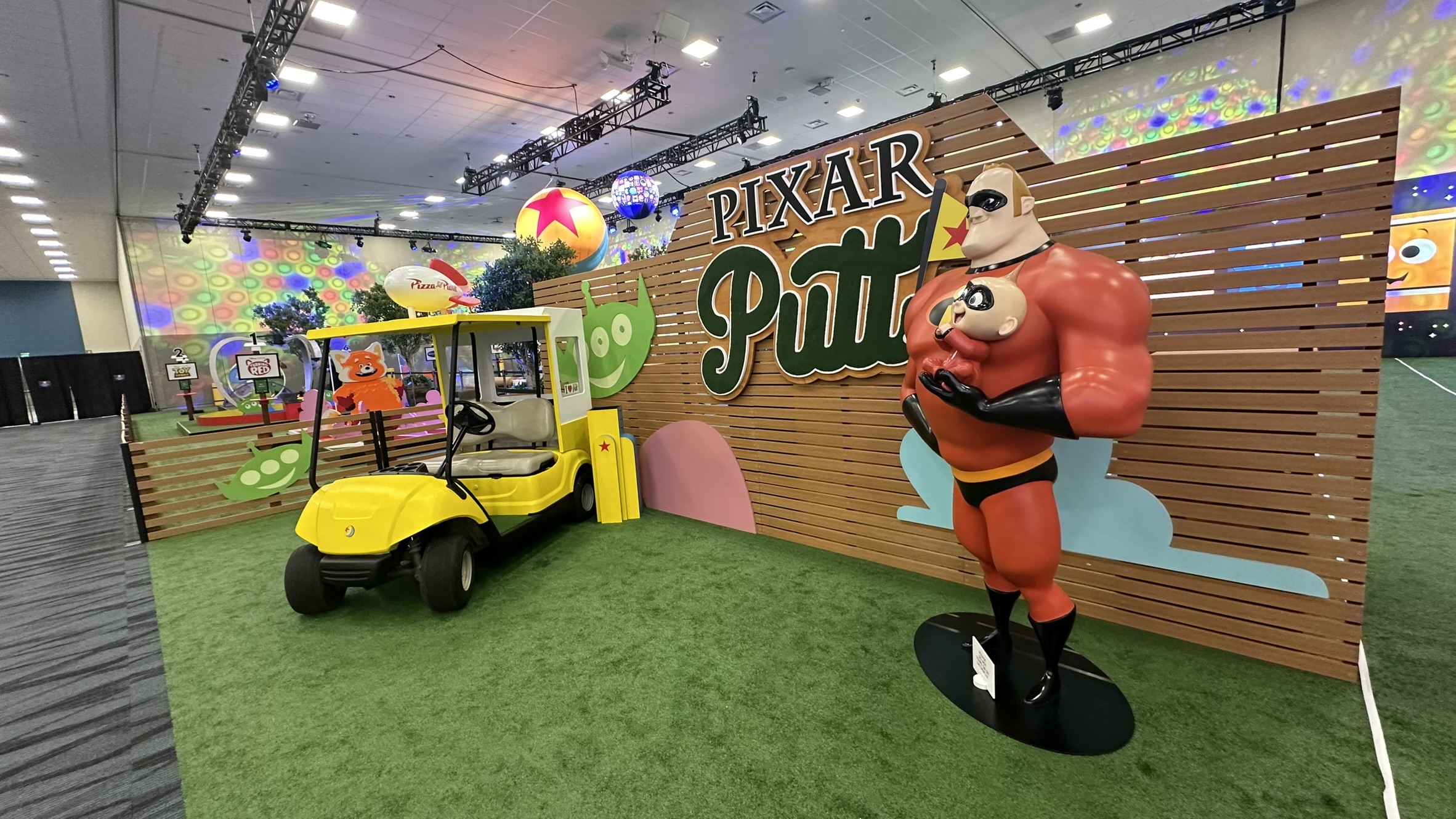 Pixar Putt Walkthrough | D23 Ultimate Disney Fan Event 2024