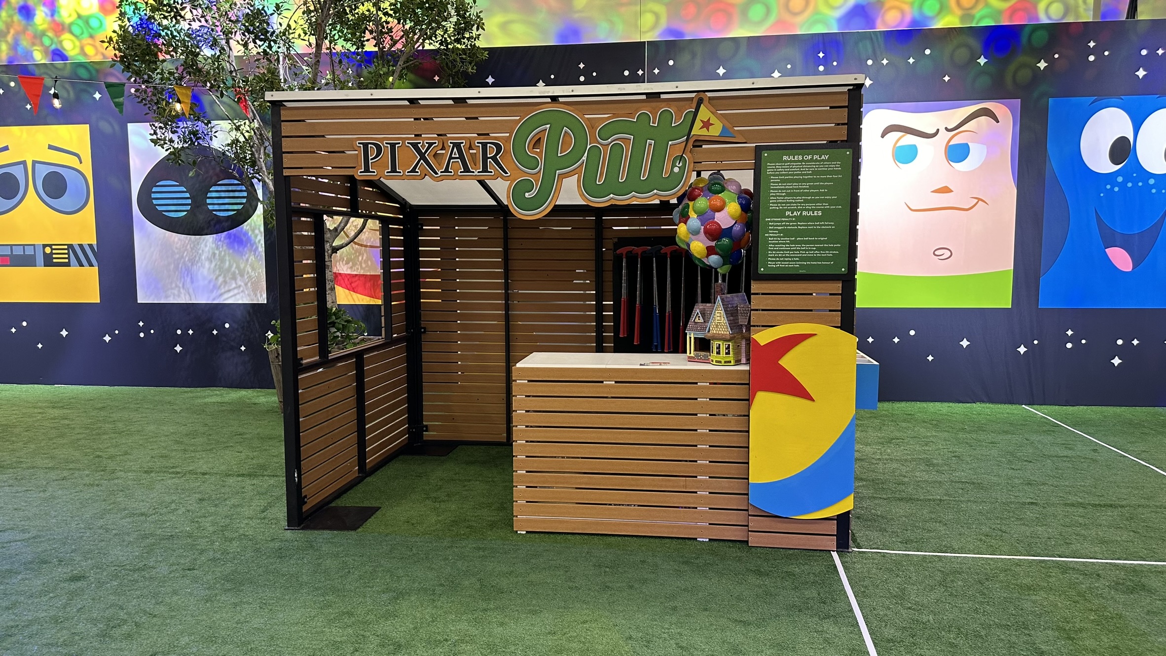 Pixar Putt Walkthrough | D23 Ultimate Disney Fan Event 2024