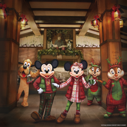 Mickey’s Holiday Pajama Party at Storytellers Cafe Breakfast and Brunch 