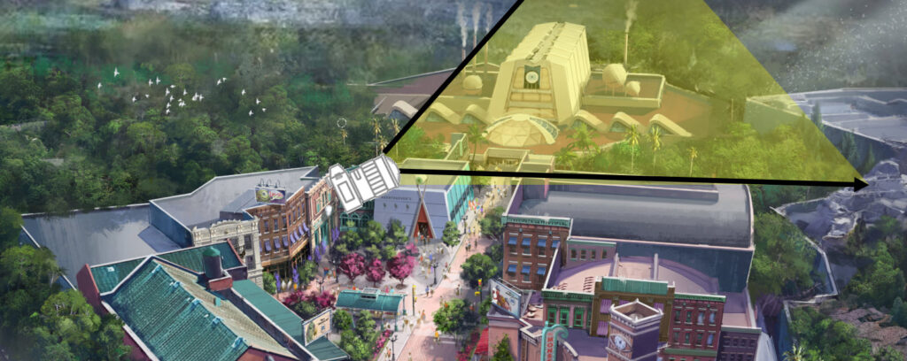 Monsters Inc Coaster Replacing Muppet Vision Courtyard