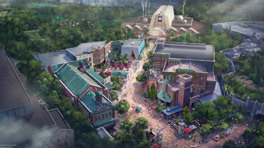 Monsters Inc Coaster Replacing Muppet Vision Courtyard