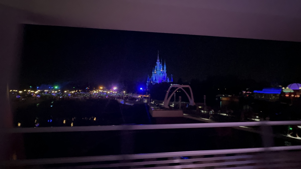 People Mover during Mickeys Very Merry Christmas Party 2024