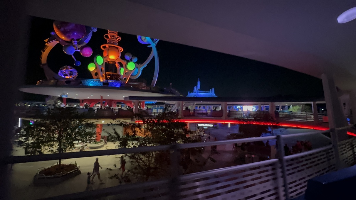 People Mover during Mickeys Very Merry Christmas Party 2024