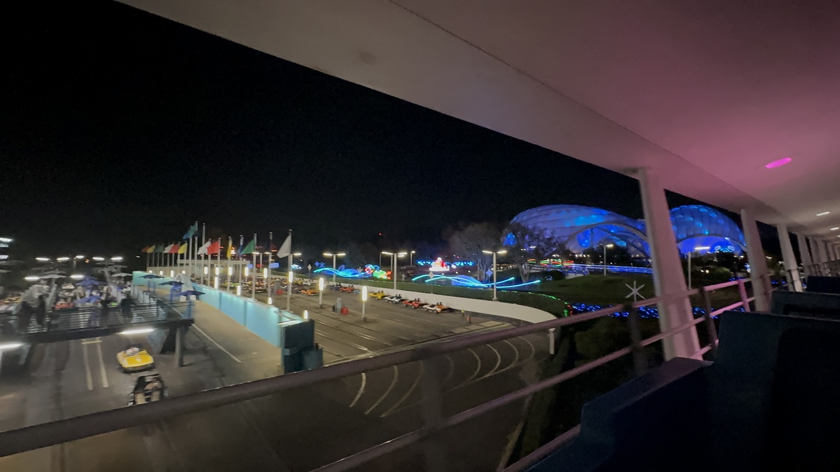 People Mover during Mickeys Very Merry Christmas Party 2024