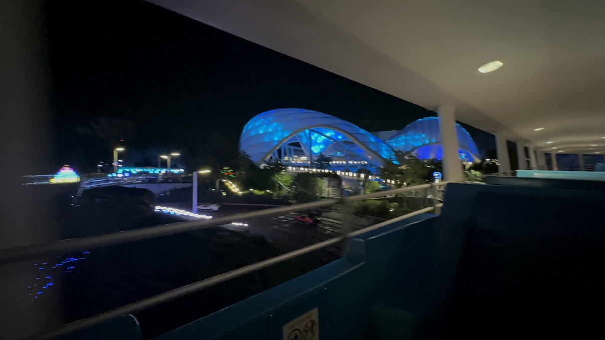 People Mover during Mickeys Very Merry Christmas Party 2024