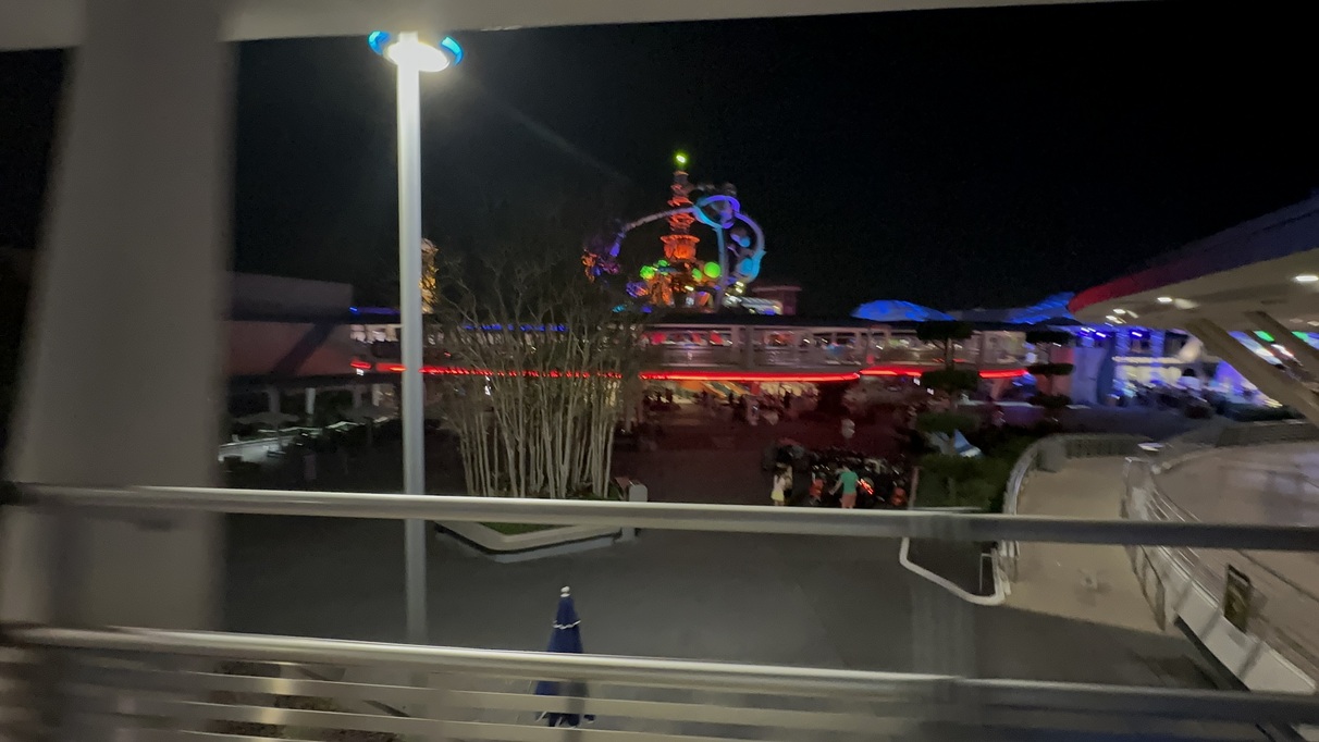 People Mover during Mickeys Very Merry Christmas Party 2024