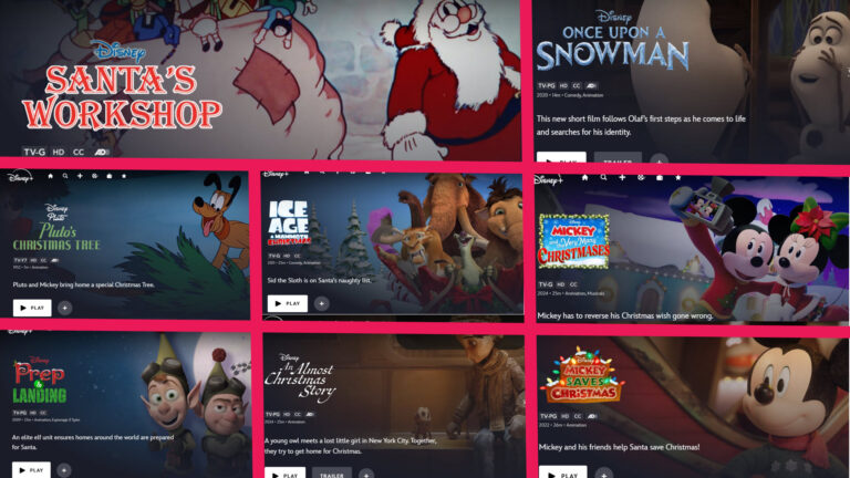 Can't Miss Christmas Shorts on Disney+