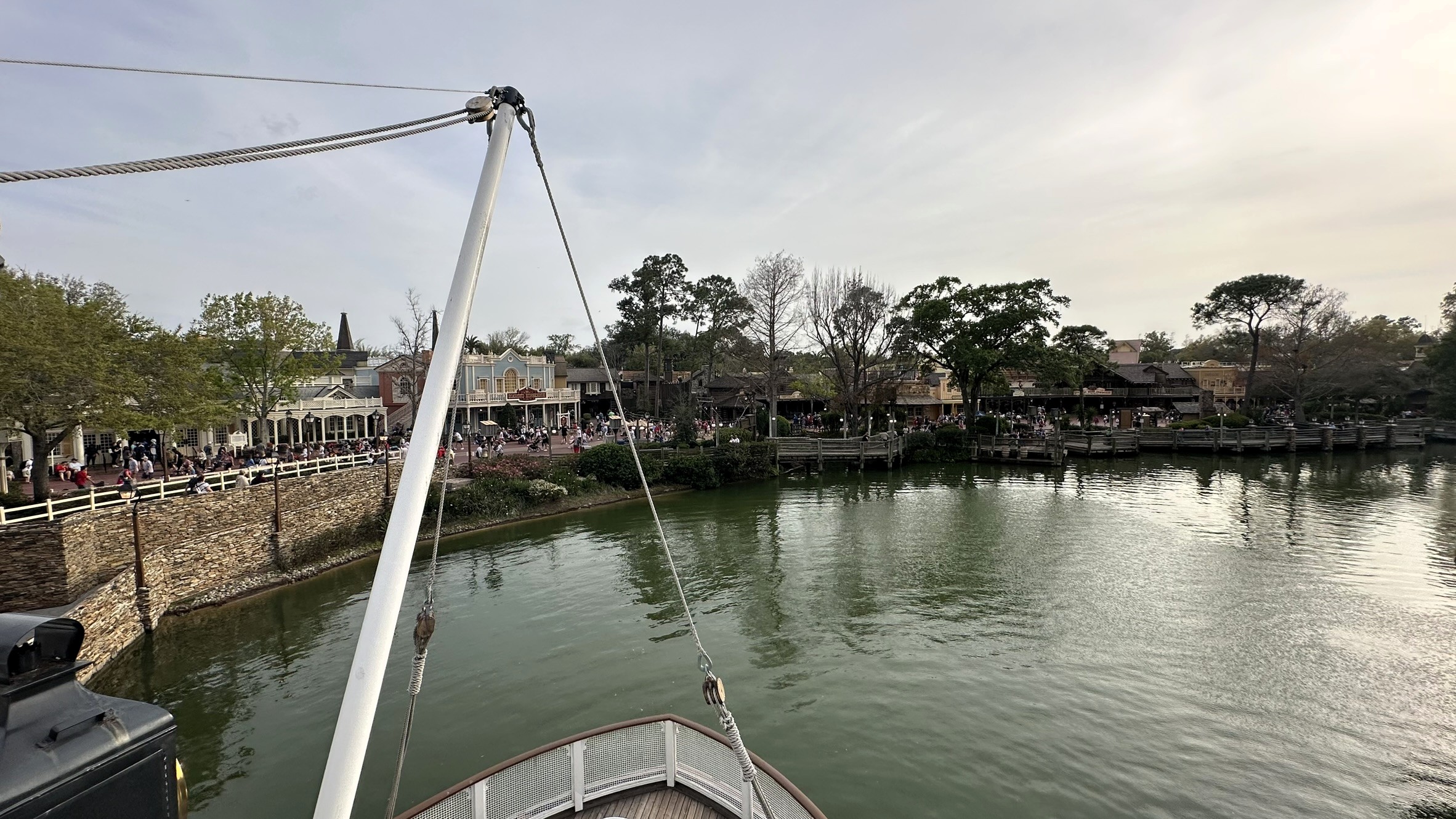 A few from the Magic Kingdoms Rivers of America Aboard the Liberty Belle