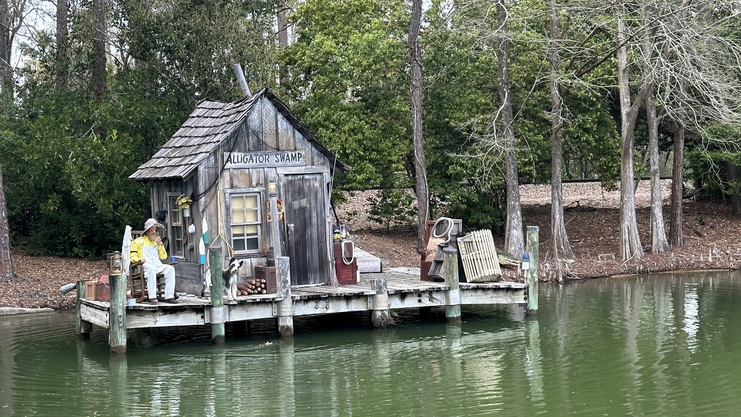 A few from the Magic Kingdoms Rivers of America Aboard the Liberty Belle