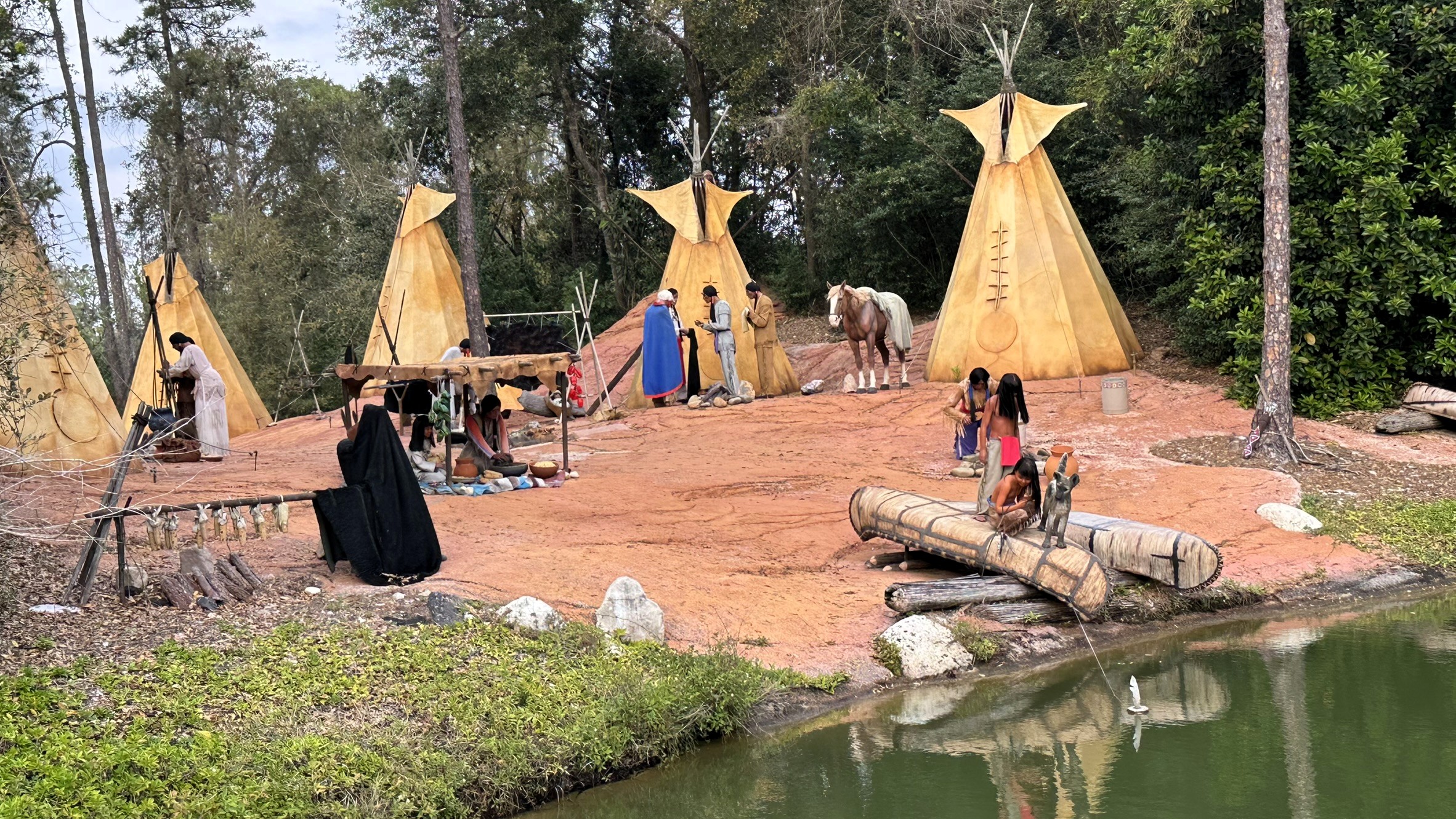 A few from the Magic Kingdoms Rivers of America Aboard the Liberty Belle