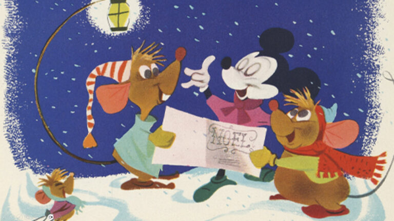 Walt Disney Archives Christmas Cards