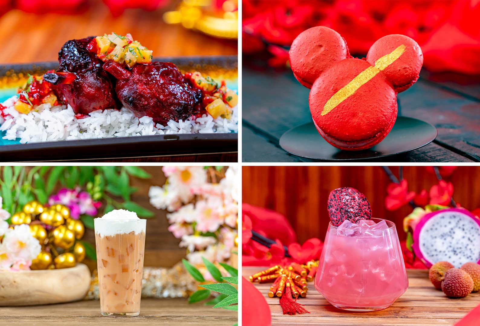 Bamboo Blessings Marketplace, Lunar New Year at Disneyland Resort