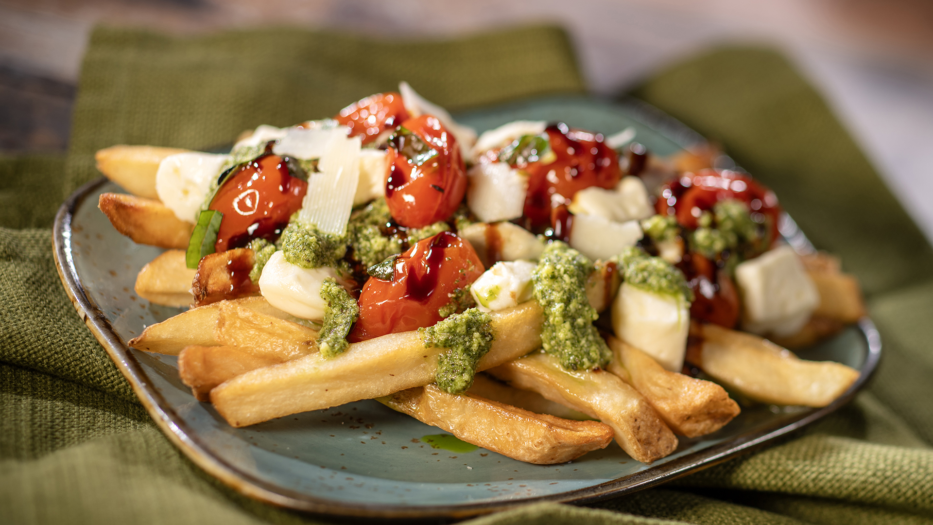 Caprese Poutine, EPCOT International Festival of the Arts