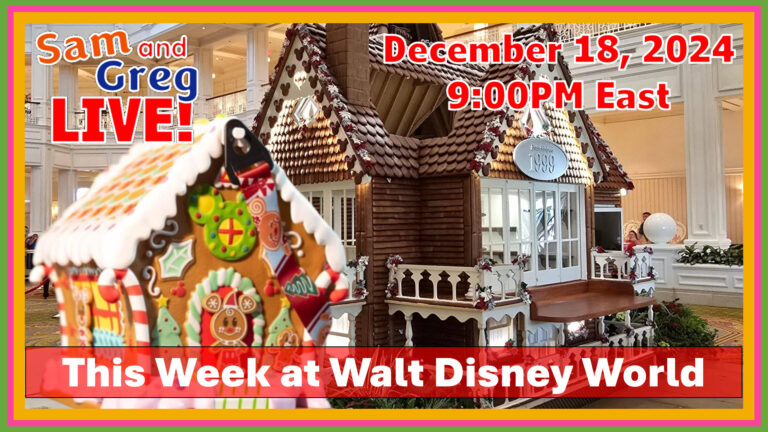 December 18, 2024 - This Week at Walt Disney World