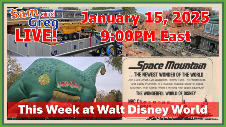 January 15, 2025 - This Week at Walt Disney World